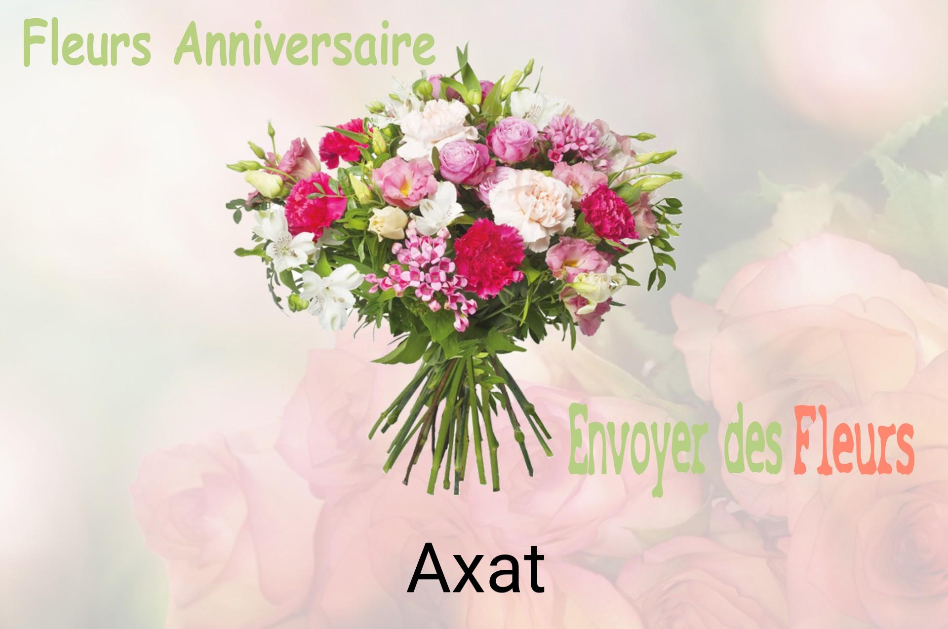 Bouquet de fleurs d’anniversaire livré à Axat